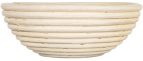 Banchet Tavă rotundă pentru pâine în creștereNatural d. 21 x h. 7,5 cm, trifoi cu patru foi