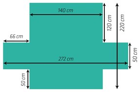 Cuvertură canapea 4Home Doubleface, bordo/bej, 140 x 220 cm, 140 x 220 cm