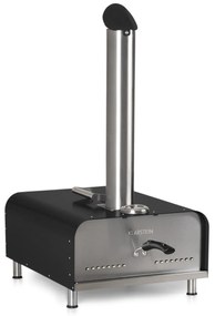 Diavolo, cuptor pentru pizza pe peleți, inclusiv piatră pentru pizza, termometru, oțel inoxidabil