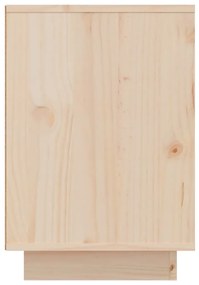 Noptiere, 2 buc., 50x34x50 cm, lemn masiv de pin 2, Maro