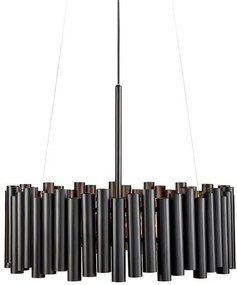 Markslöjd Level lampă suspendată 3x60 W negru 107925