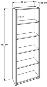 Raft Madobo 3 (stejar sonoma) . 1092932