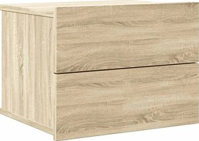 vidaXL Noptieră, stejar Sonoma, 40 x 30 x 30 cm, PAL