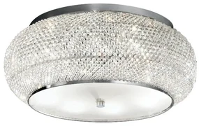 Plafonier modern diametru 55cm, Pasha PL10 Cromo 100746