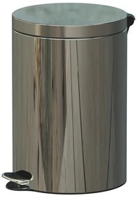 Alda Coș de gunoi cu pedală Freedom Fresh 20 l,oțel inoxidabil lucios, 20 l