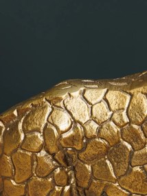 Lampa de masa, cu abajur din in, Giraffe