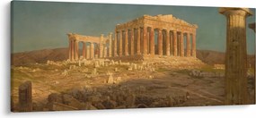 Tablou - Frederic Edwin Church, The Parthenon, reproducere (120x50 cm)