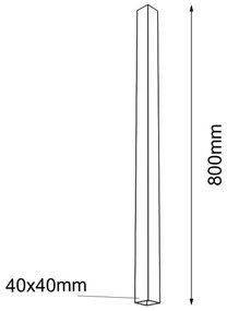 Plafonieră DOHA 1xGU10/15W/230V neagră Shilo 1704