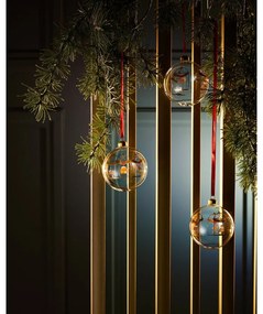 Glob de Crăciun suflat manual din sticlă ø 8 cm Annual Christmas Bauble – Holmegaard