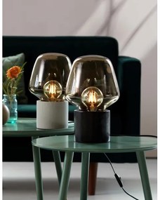 Lampă de masă Nordlux CHRISTINA 1xE27/25W/230V beton/negru