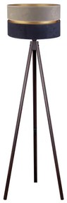Lampadar Duolla DUO 1xE27/60W/230V d. 44 cm gri/albastru/wenge