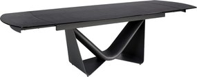 Masa extensibila din fibra de sticla si blat din sticla 200-280cm