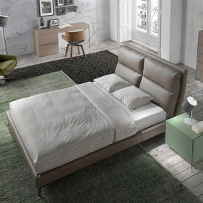 Pat dublu tapitat, design LUX Althea, 160x200cm