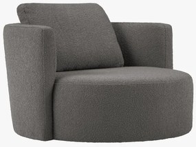 Fotoliu rotativ Bliss boucle L112 cm
