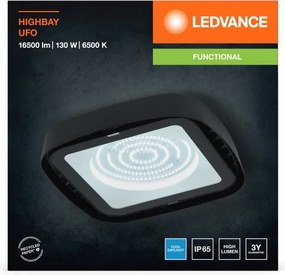Plafonieră LED industrială Ledvance HIGHBAY LED/130W/230V IP65 6500K