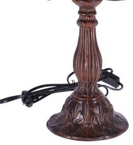 Lampa de masa Tiffany Libelula h 45 cm ,abajur 30 cm