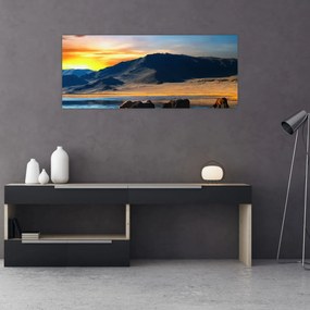 Tablou - Alimentarea cu energie electrică (120x50 cm)