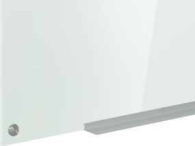 Vinsetto Tablă de Sticlă Albă cu 4 Markere și Burete de Șters 90x60x0.4 cm | Aosom Romania