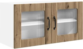 vidaXL Dulap de bucătărie cu raft Stejar Artizanal 80 x 31 x 40 cm