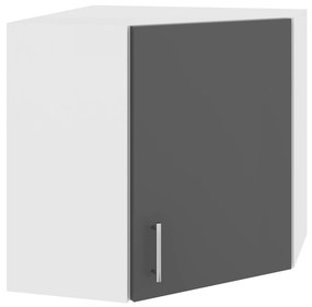 Corp Superior Colt Karo, Antracit/Alb, 60 x 60 x 60 cm