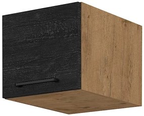 Dulap superior de bucătărie Virion 40 NAGU 36 1F (Stejar lancelot + lemn închis). 1046309