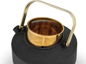 Ceainic negru cu filtru din fontă 1 l Shangdong – Bredemeijer