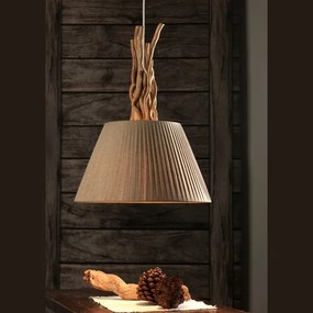 Lustră pe cablu ONLI WOODY 1xE27/22W/230V