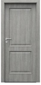 Usa Interior din MDF Porta Nova Model 3.1 (Culoare: Stejar Auriu, Toc: Reglabil 10 cm, Maner: Patrat argintiu crom, Dimensiune: 70 cm)