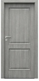 Usa Interior din MDF Porta Nova Model 3.1 (Culoare: Stejar Auriu, Toc: Reglabil 10 cm, Maner: Patrat argintiu crom, Dimensiune: 80 cm)