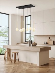 Lustra moderna cu 6 pendule SAVOY