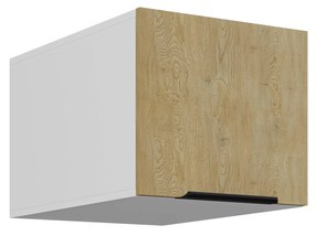 Dulap superior de bucătărie Carminia 40 NAGU-36 1F (stejar cremona + alb). 1128072