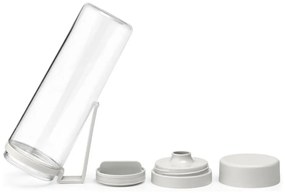 Sticla Brabantia Make&Take 1006280, 500 ml, Cu filtru, Protectie impotriva scurgerilor, Deschidere larga, Transparent/Gri deschis