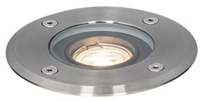 Proiector modern de sol pentru exterior din oțel 35 mm reglabil IP65 - Delux