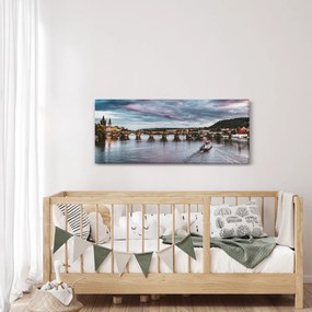 Tablou cu Vltava (120x50 cm)