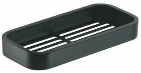 GEDY 321814 Suport inteligent pentru duș, 24,1 x 3x 11,1 cm, negru mat