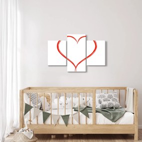 Tablou cu inima (90x60 cm)