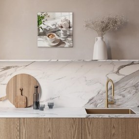 Tablou din sticlă 30x30 cm Meringue – Styler