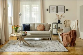 Canapea crem extensibilă 225 cm Charming Charlie – Miuform