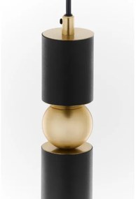 Lustră pe cablu Jupiter 2003 ALAS 1xGU10/10W/230V negru/auriu