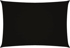 vidaXL Parasolar, negru, 2,5x4,5 m, țesătură oxford, dreptunghiular