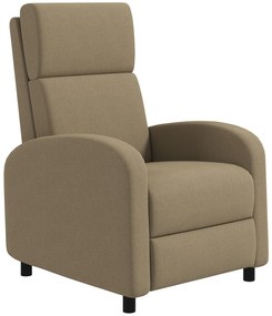 HOMCOM Fotoliu relaxant fotoliu inclinabil lounge fotoliu de relaxare - spătar reglabil până la 160° suport pentru picioare integrat | Aosom Romania