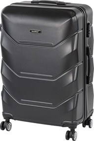 Valiză mare TravelLux Max cu hardtop 50x78x30 cm neagră