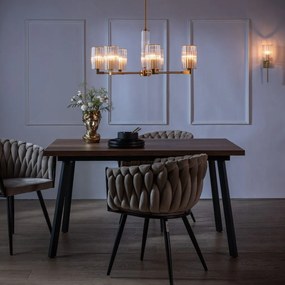 Aplica de perete design modern ARIA alama periata