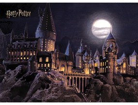 Fototapetă pentru copii Harry Potter Hogwarts Moon252 x 182 cm, 4 părți