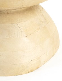 Masuta de cafea Cobble din lemn natur 75x59x35 cm