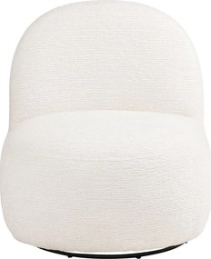 Fotoliu crem pivotant Milo – House Nordic