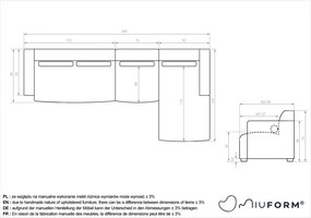 Colțar verde deschis (cu colț pe partea dreaptă) Flex Felix – Miuform