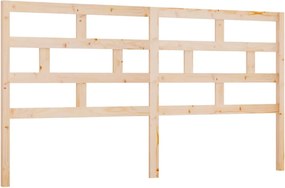 vidaXL Tăblie de pat, 206x4x100 cm, lemn masiv de pin