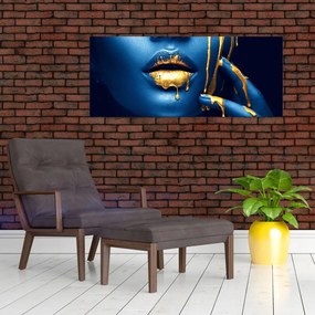 Tablou cu fața omeneaască (120x50 cm)