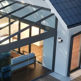 Rabalux 77037 - Lampă solară LED de perete ANGERS LED/3W/3,7V IP54 antracit